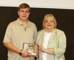 James Freiheit receives scholarship