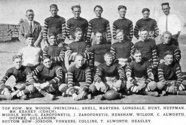 RHS-1922 Football team