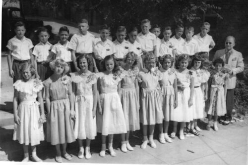 Graduating Class at Young (Class of 1958)