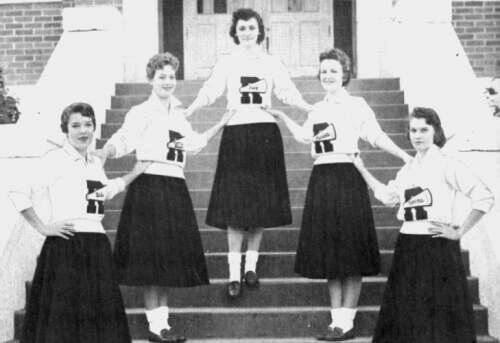 1957/58 RHS Cheerleaders