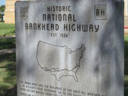 Bankhead Historical Marker in Baird
