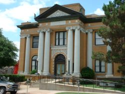 Carnegie Library building in Cleburne