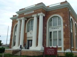 Carnegie Library building in Terrell