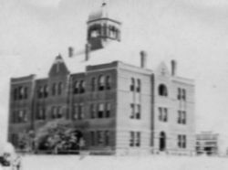 1897 Eastland County Courthouse in Eastland