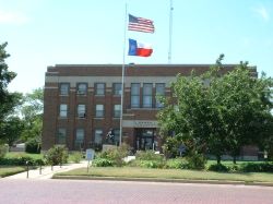Garza County Courthouse in Post
