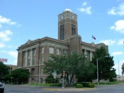 Johnson County Courthouse in Cleburne
