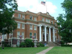 Freestone County Courthouse in Fairfield