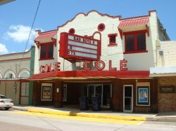 Cole Theater in Hallettsville