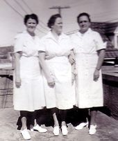 Lottie Davenport, Elizabeth Stroud, Miss Anice Locke
