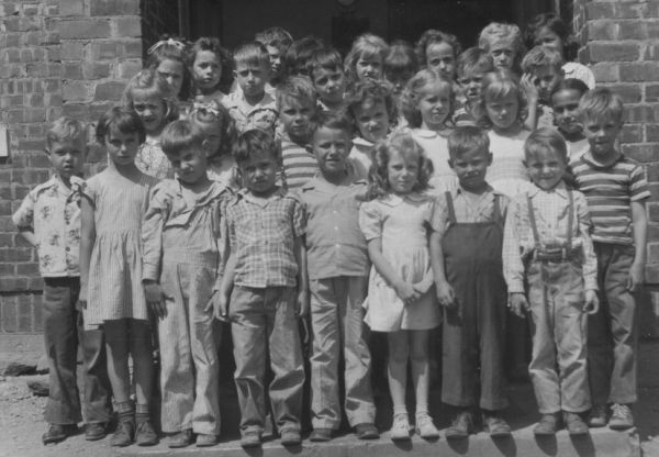 First Grade at Hodges in 1948