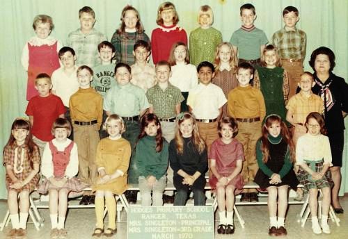 RHS Class of 1979-3rd grade at Hodges in 1970